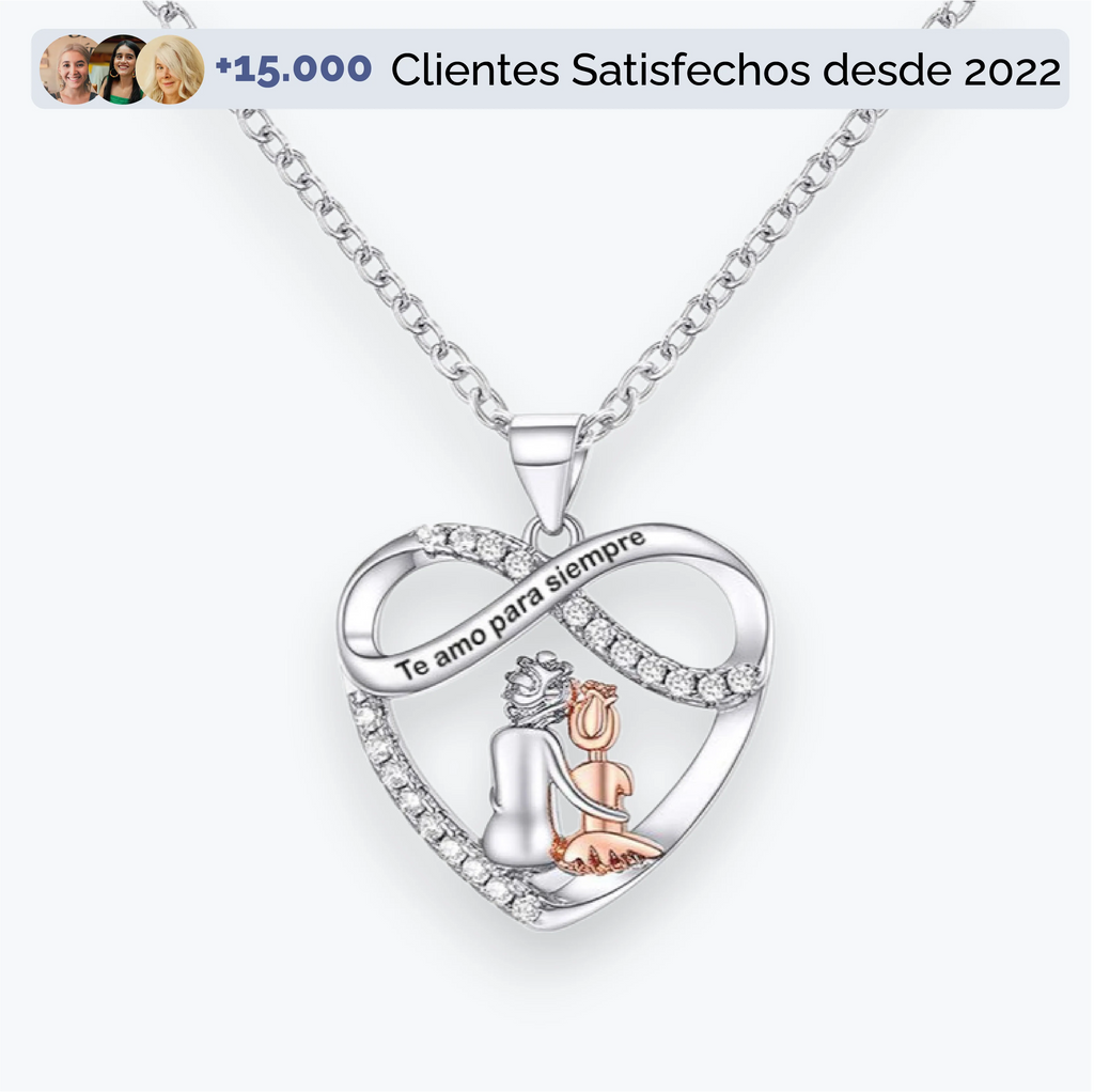 Eternidad - Collar Te Amo Para Siempre