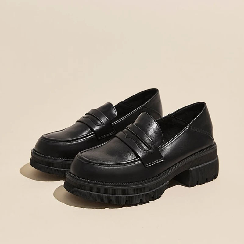 Bianca - Mocasines de Plataforma Premium