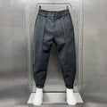 Marcin — Pantalón Melange de Elegancia Contemporánea