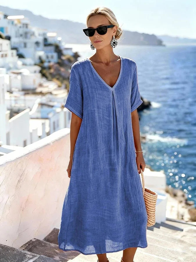 Carolina™  | Vestido Largo Holgado