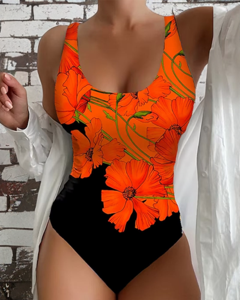 VALERIA® | BAÑADOR FLORAL ELEGANTE