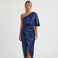 Sophia | Vestido de Mujer de Un Hombro con Escote Asimétrico | Elegante