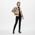 Sophia | Chaqueta Sherpa de Mujer con Cierre de Cremallera y Detalle de Cinturón | Chic