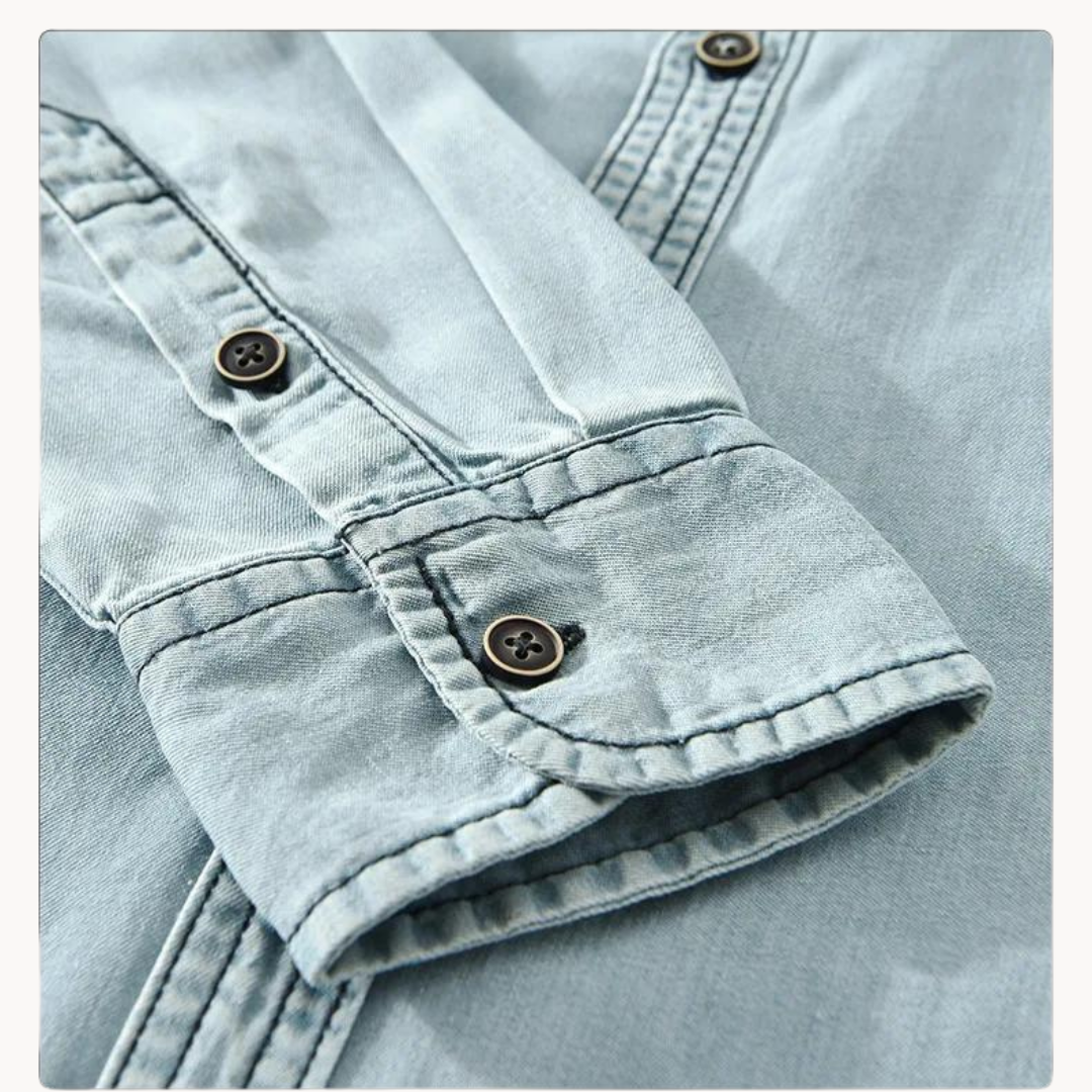 Camisa Frontier de Chambray