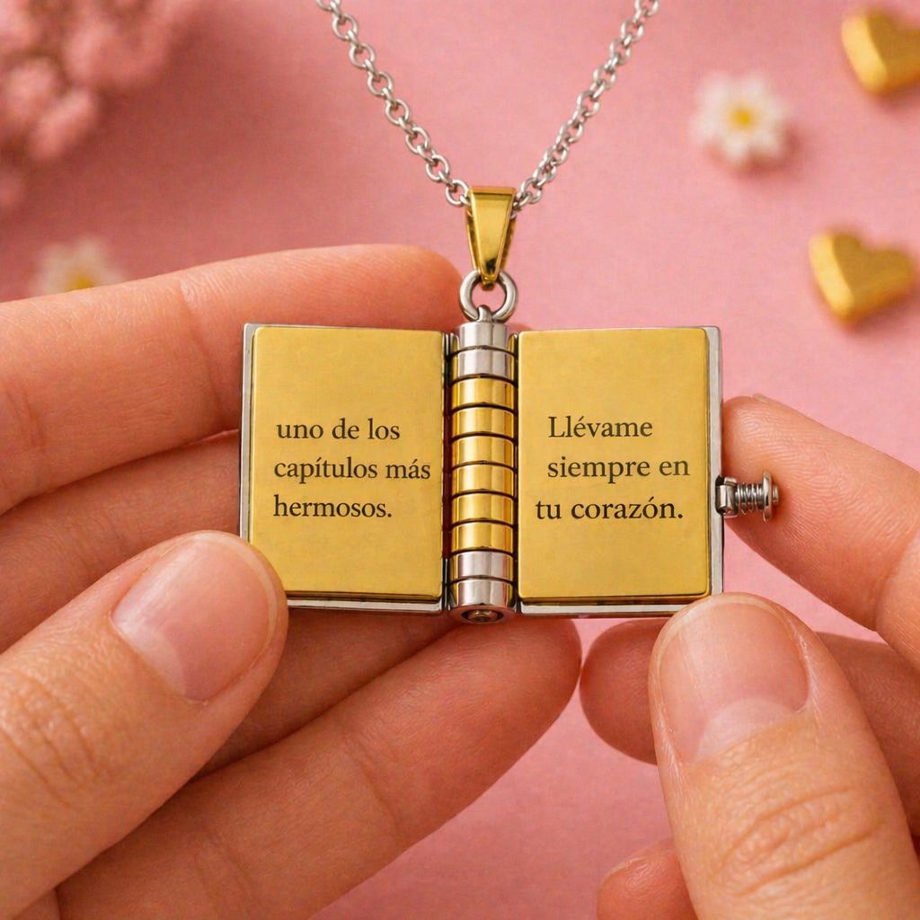 Libro Collar - Mi Pequeña Estrella para Mi Nieta
