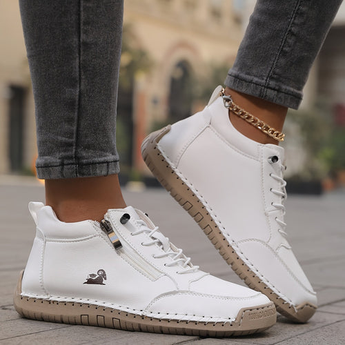 Camila  | Zapatillas Ortopédicas Con Cremallera