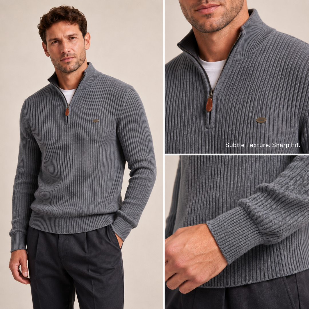 Jersey Wexley de Canalé con Media Cremallera