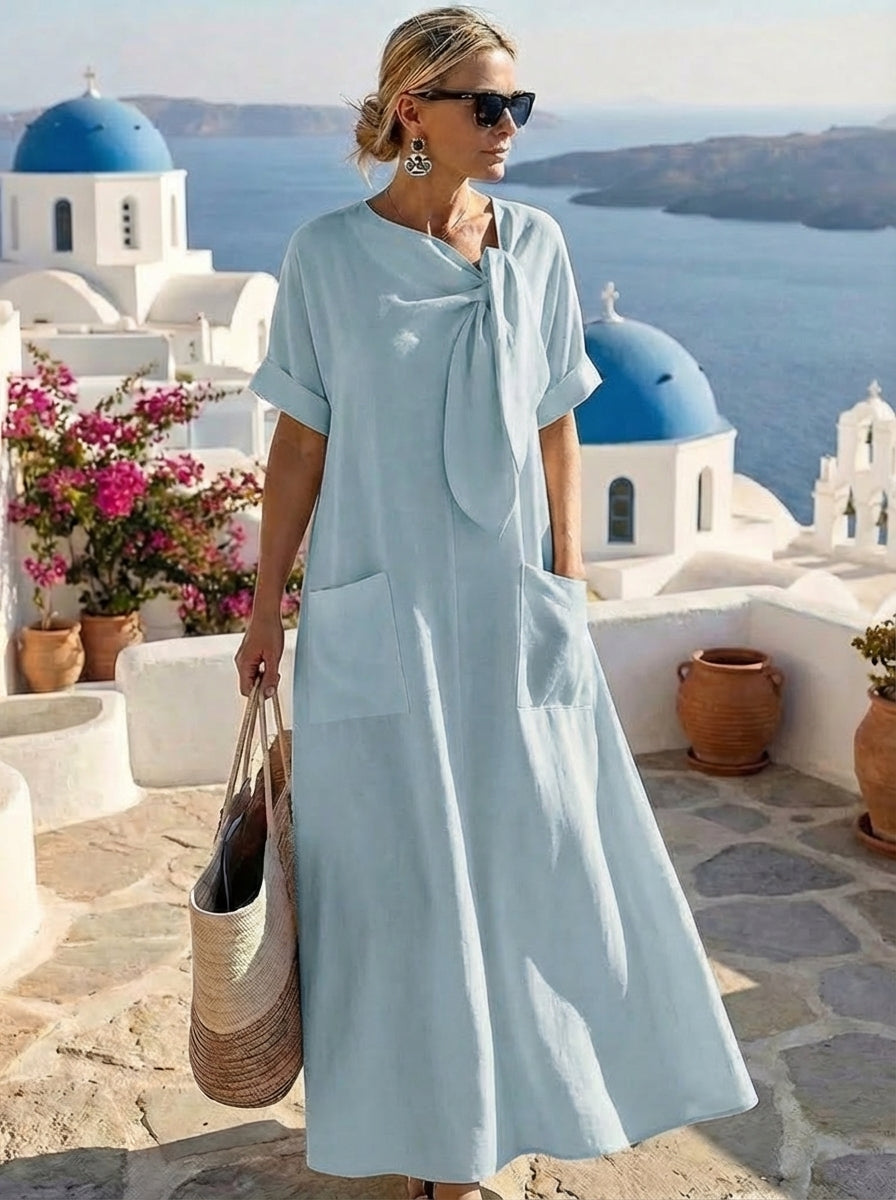 Fleur™ - Vestido Elegante con Bolsillos - Estilo Refinado y Practicidad