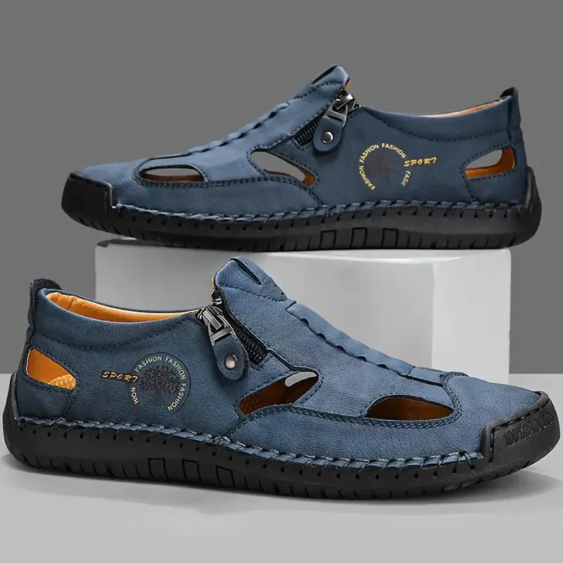 Valentino™ | Sandalias de Cuero Veraniegas