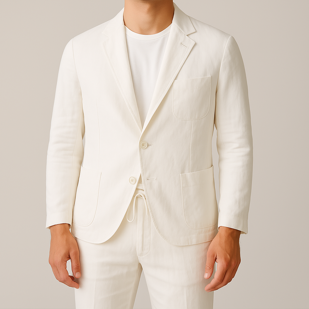 Valentin - TRAJE COMPLETO DE VERANO MARIO EN LINO LIGERO