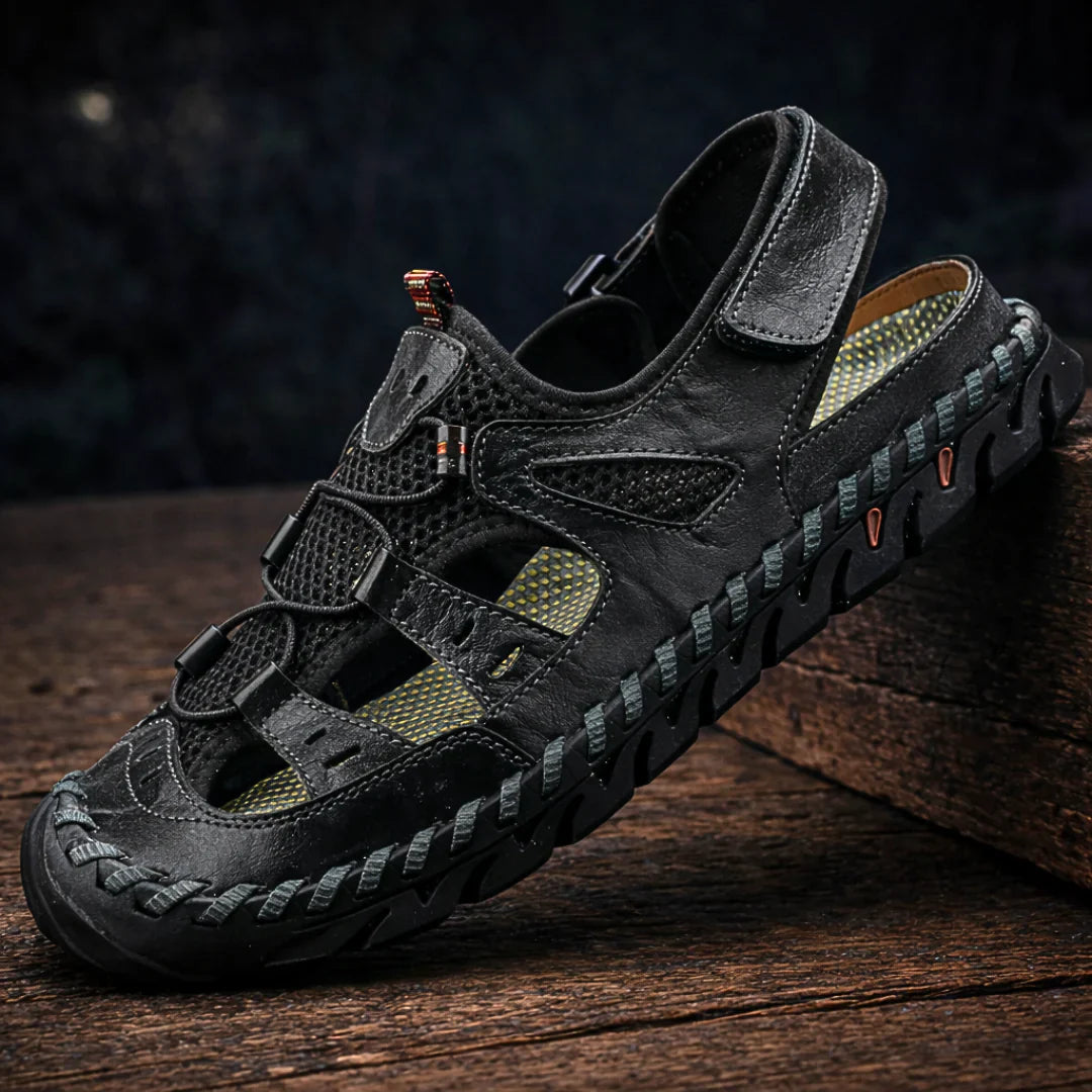 Valentino™ | Sandalias de Cuero con Soporte