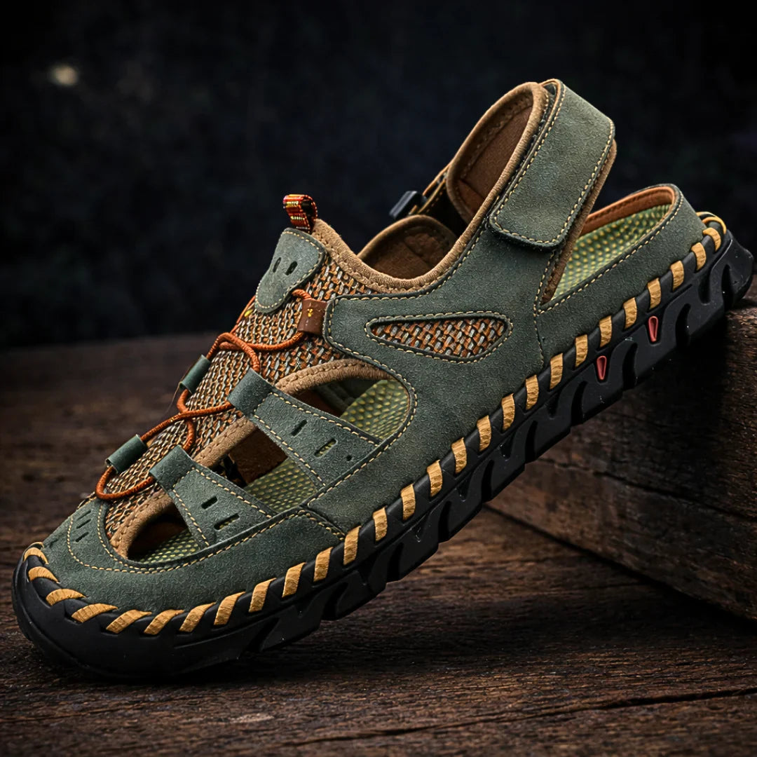 Valentino™ | Sandalias de Cuero con Soporte