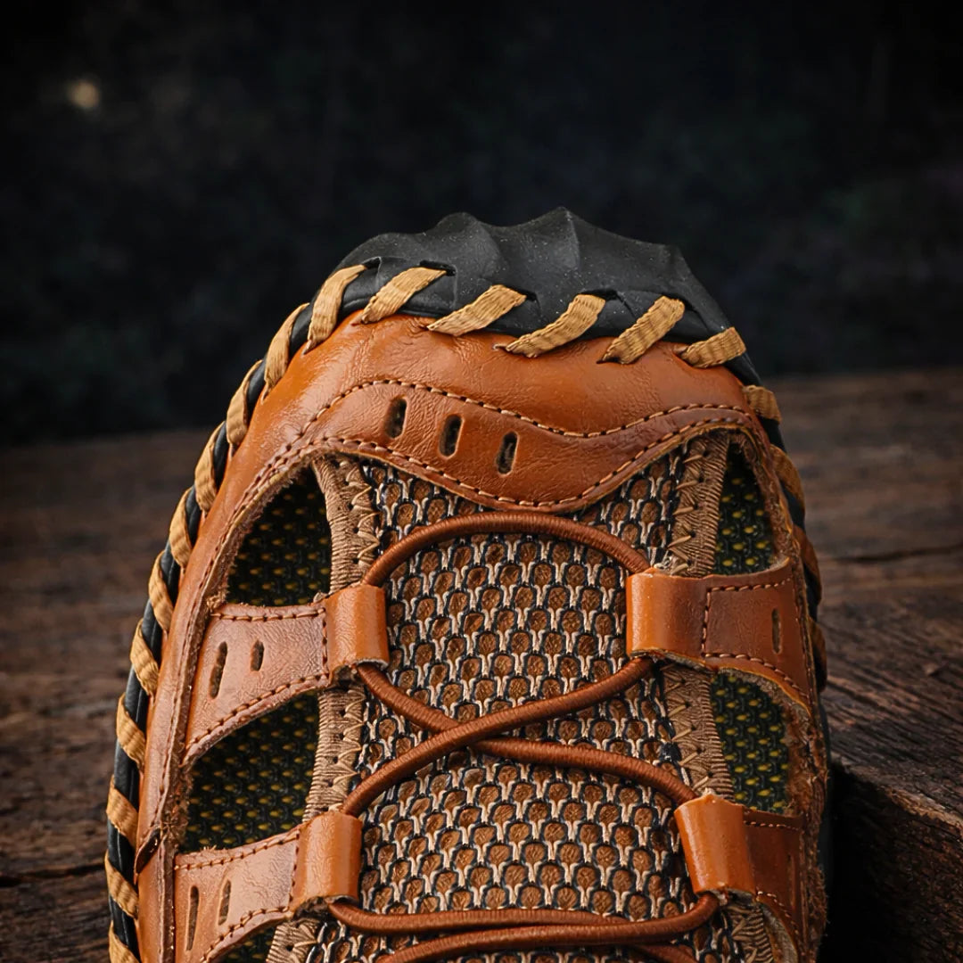 Valentino™ | Sandalias de Cuero con Soporte