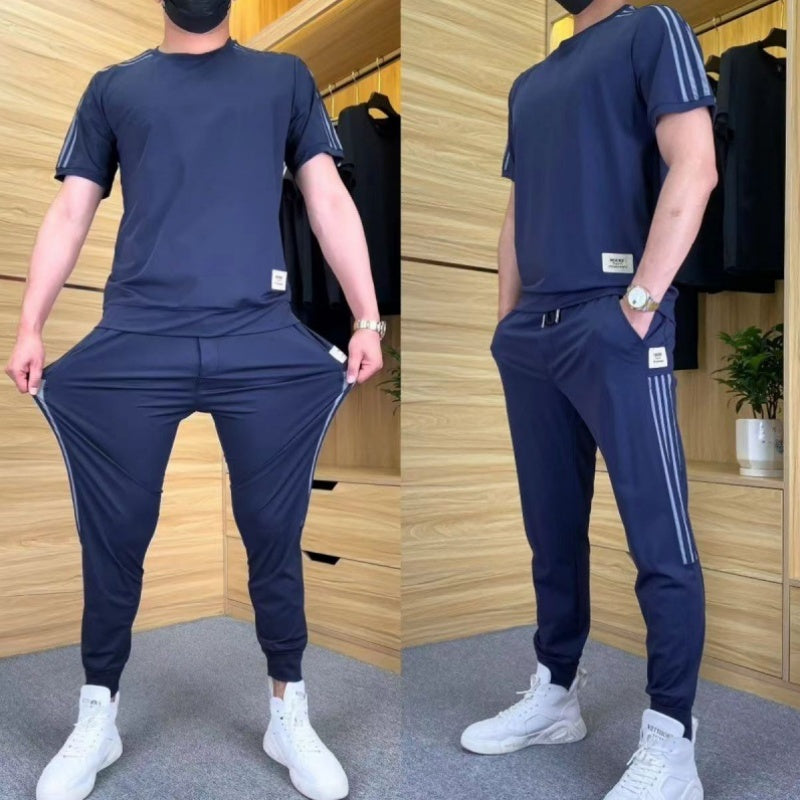 Roberto - TRAJE DE LUJO PARA HOMBRE CON MATERIAL ELÁSTICO