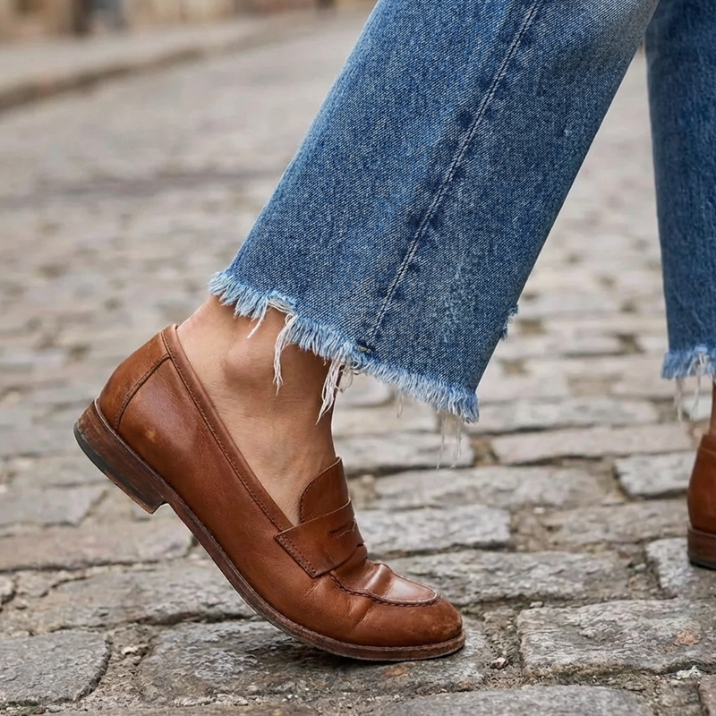 Eva - Vaqueros Classic Cropped