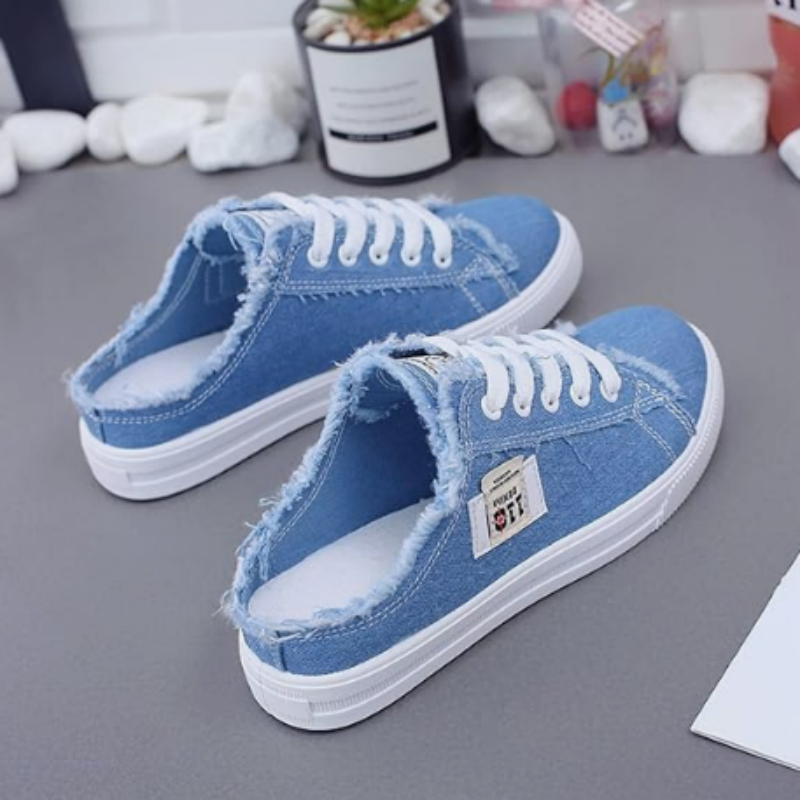 Luna - Zapatilla Denim Para Mujer