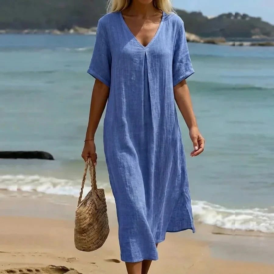 Carolina™  | Vestido Largo Holgado
